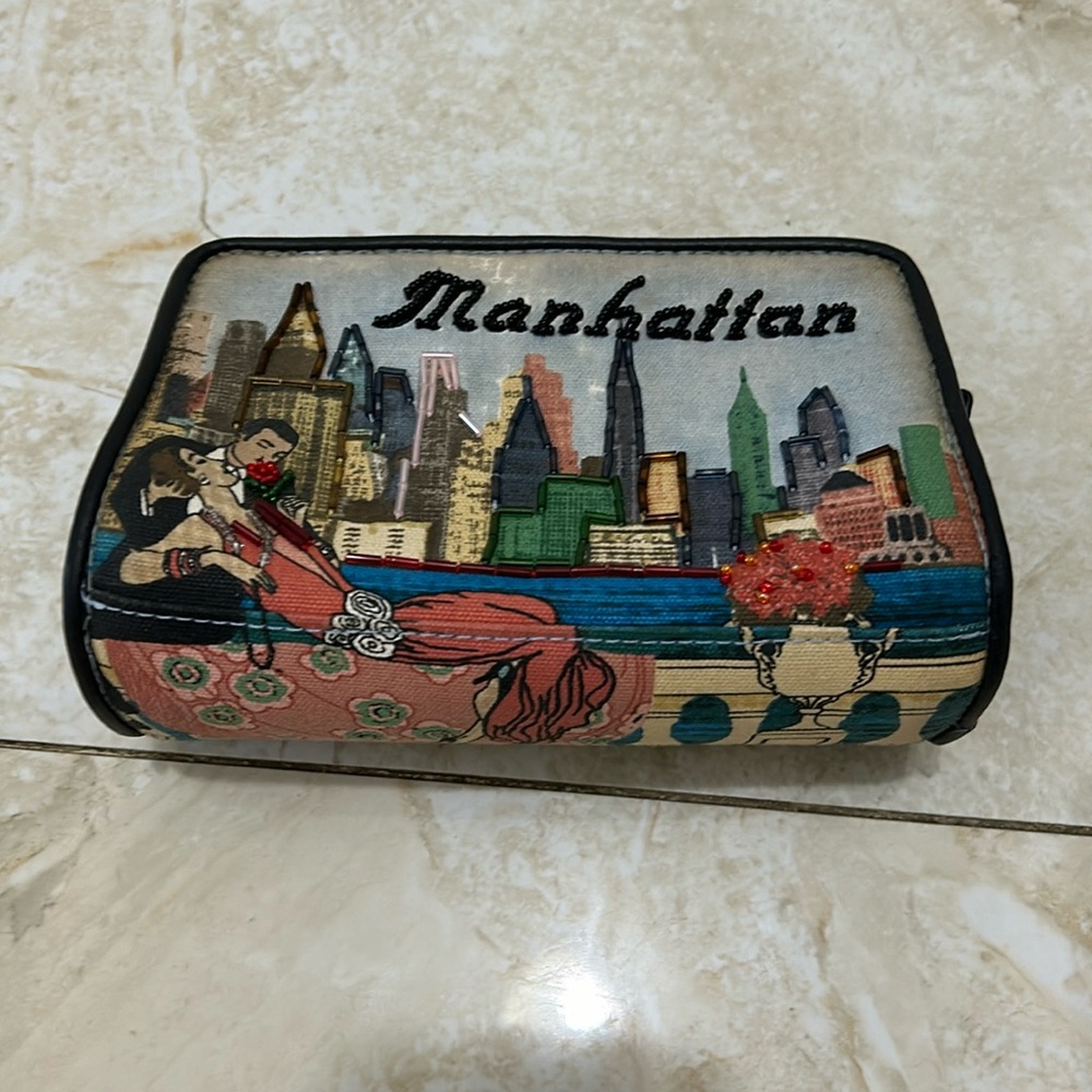 Manhattan Beaded Make up Bag